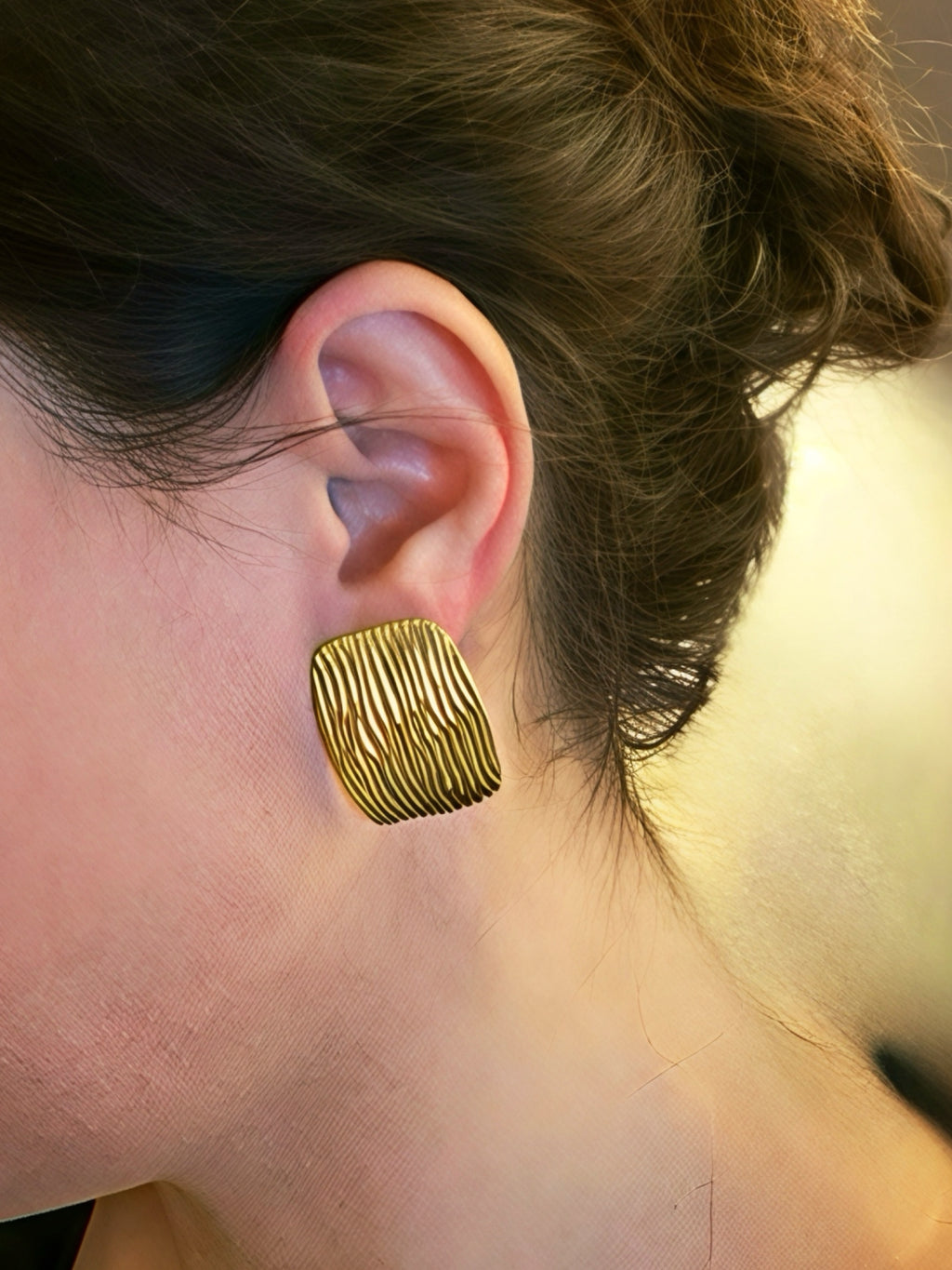 Boucles Waves - acier inoxydable