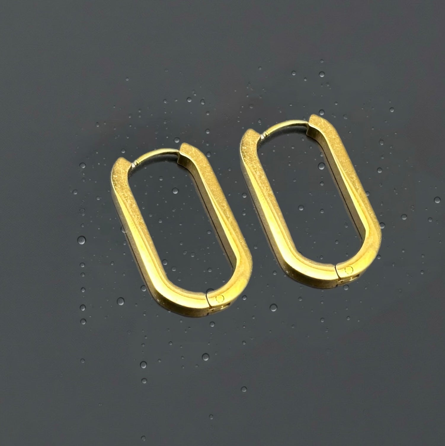 Boucles Auréa - acier inoxydable