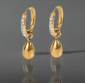 Boucles Luna Drop - acier inoxydable