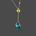 Collier Naya - acier inoxydable plaqué or