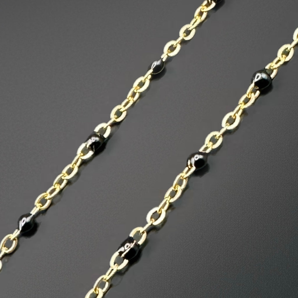 Collier Midnight - acier inoxydable