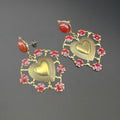 Boucles Duchesse - acier inoxydable plaqué or