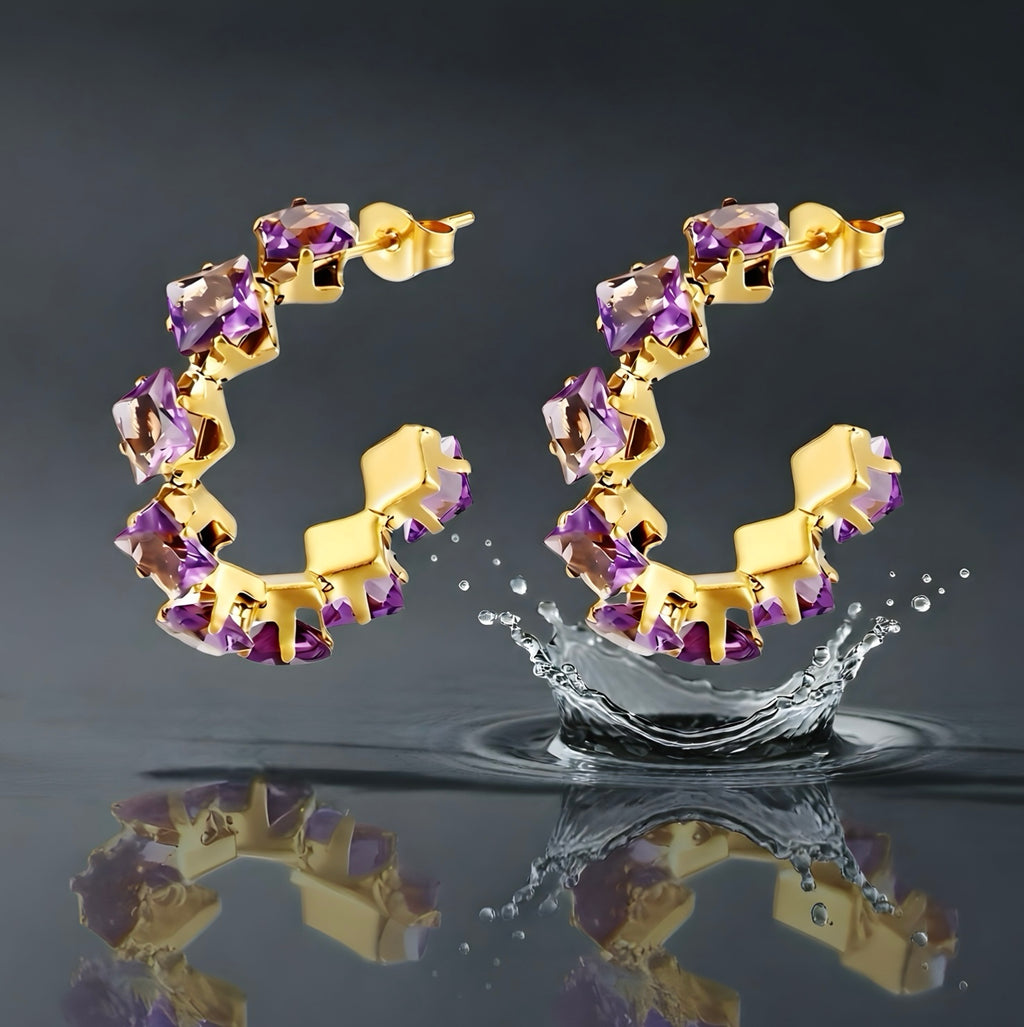 Boucles Stella - acier inoxydable