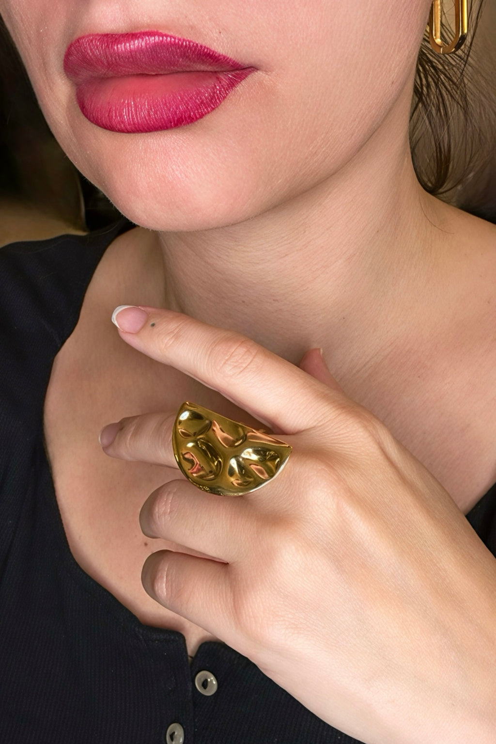 Bague Auréa - acier inoxydable