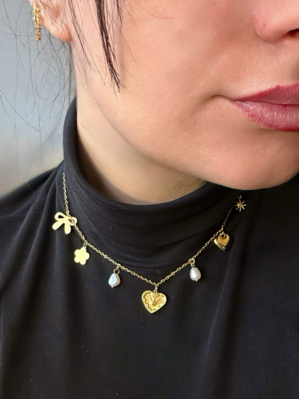 Collier Queen - acier inoxydable