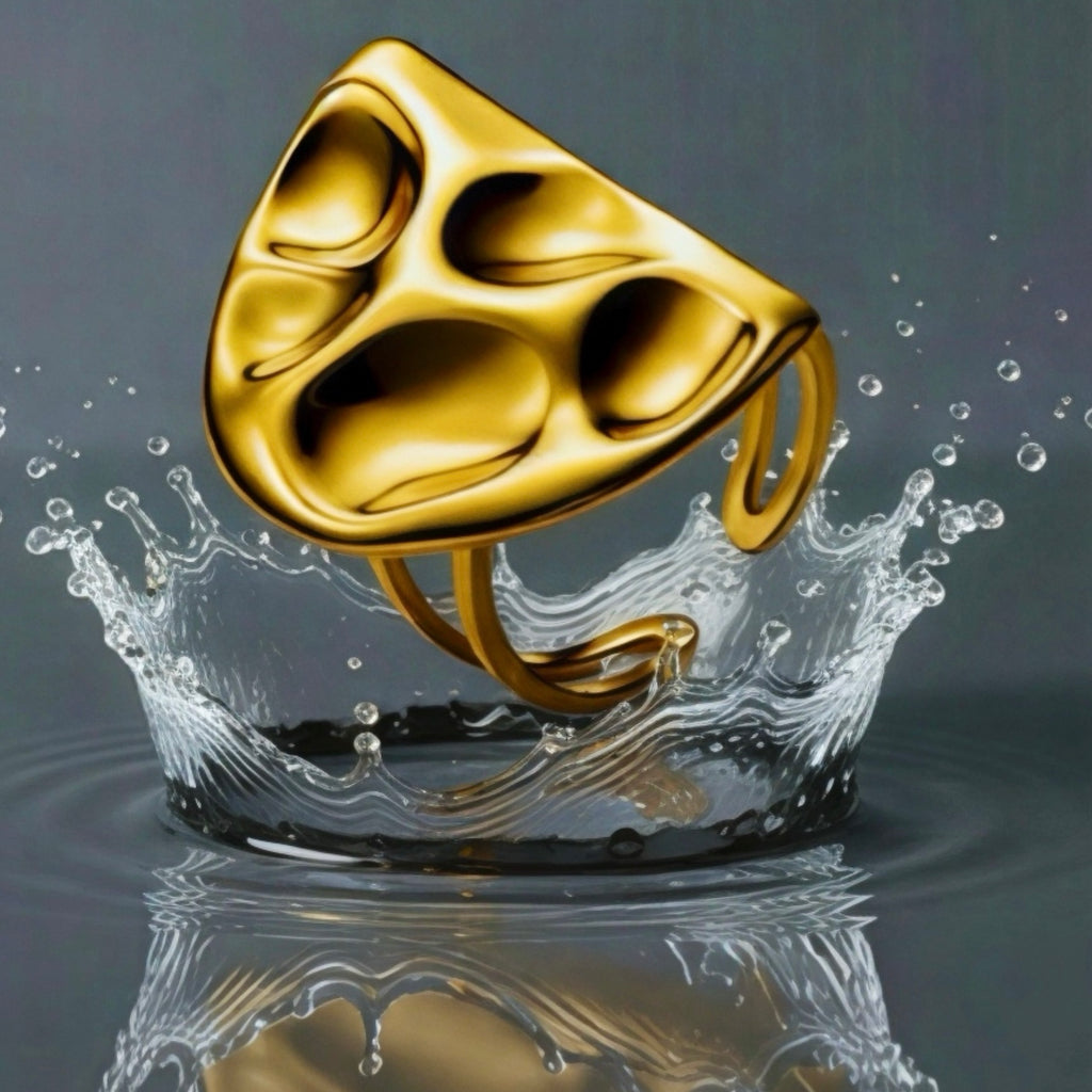 Bague Auréa - acier inoxydable