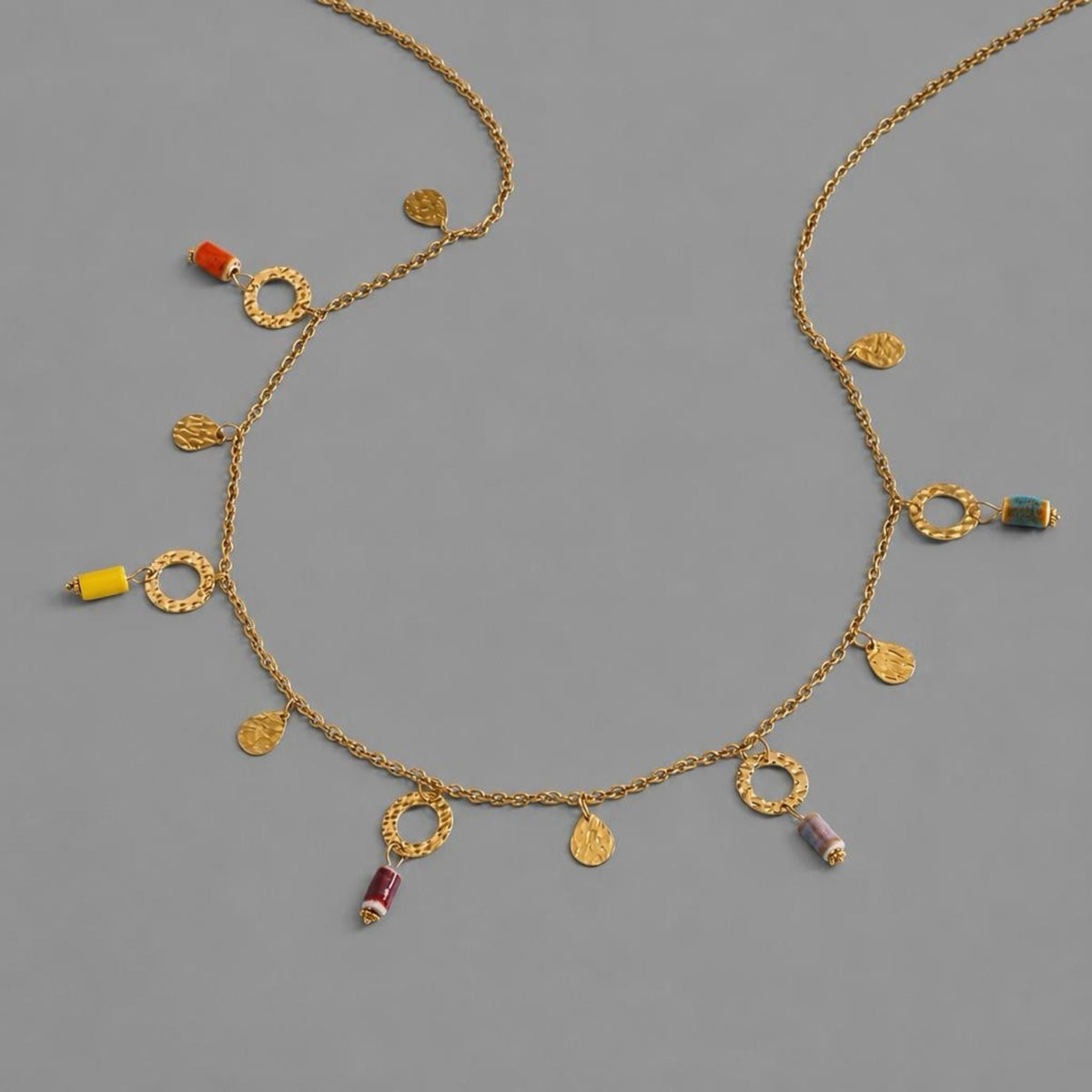 Chaine de taille Solea - acier inoxydable plaqué or