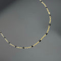Collier Midnight - acier inoxydable