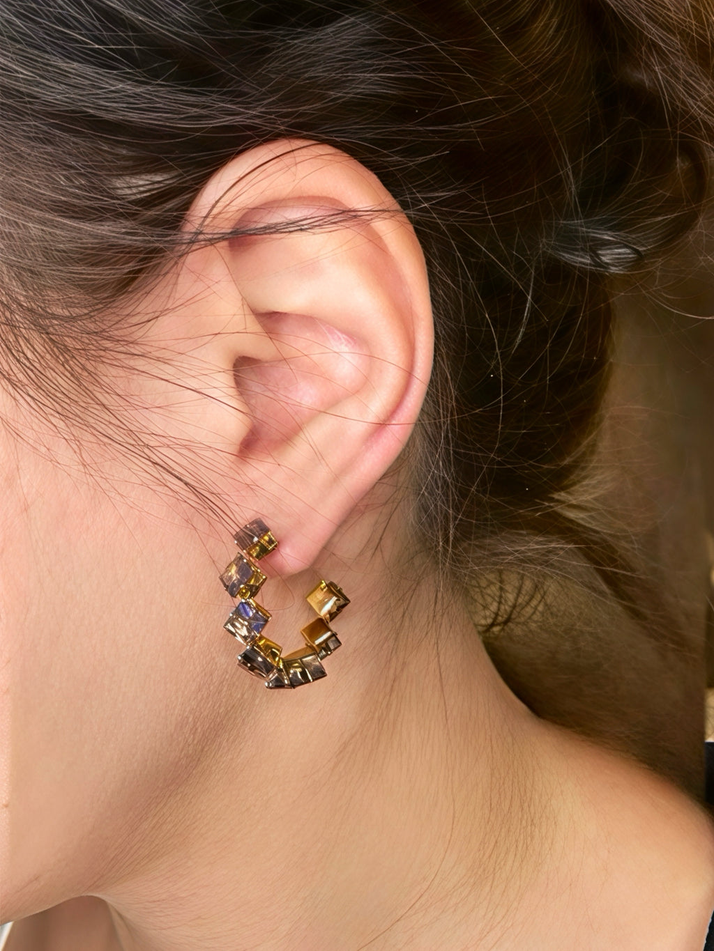 Boucles Stella - acier inoxydable