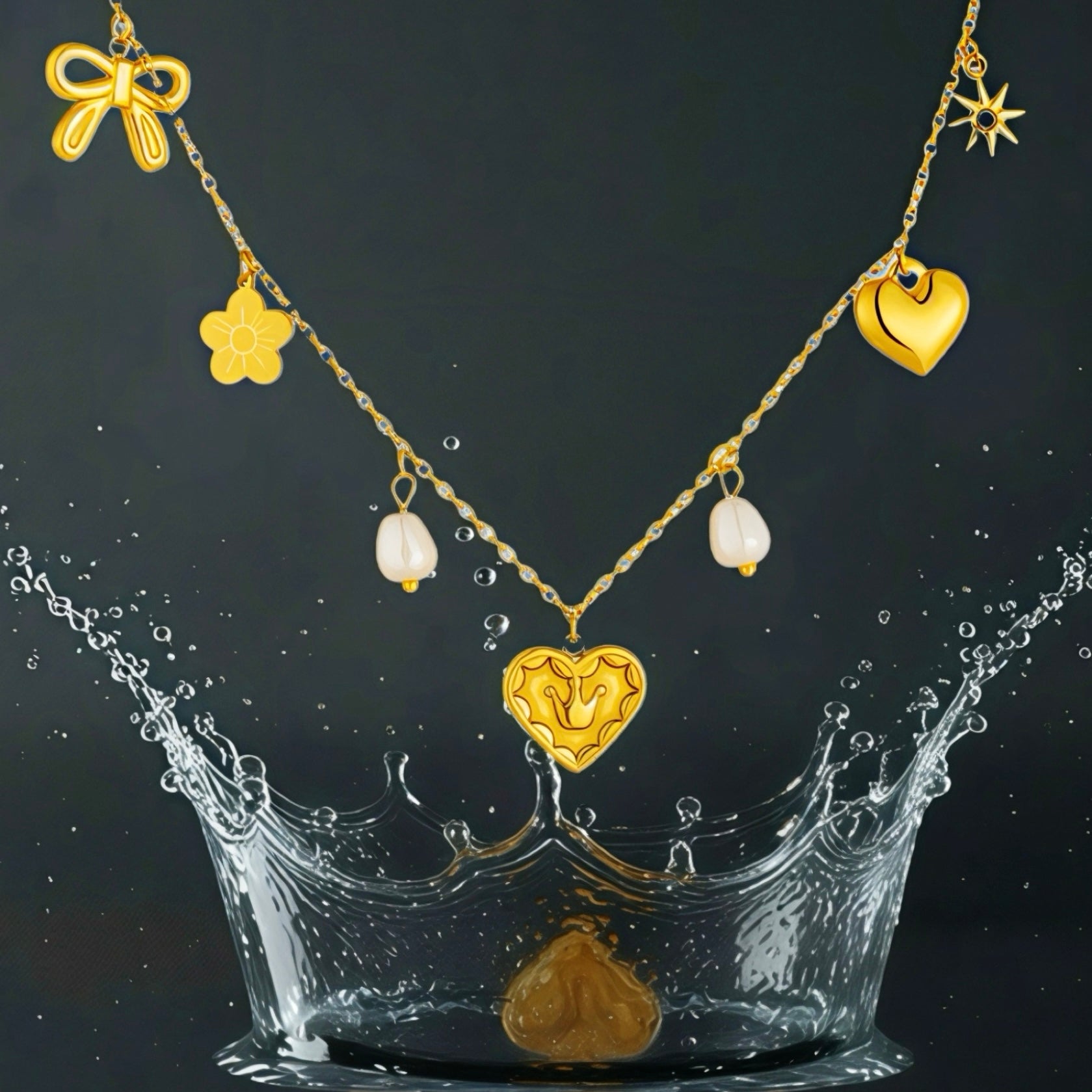 Collier Queen - acier inoxydable