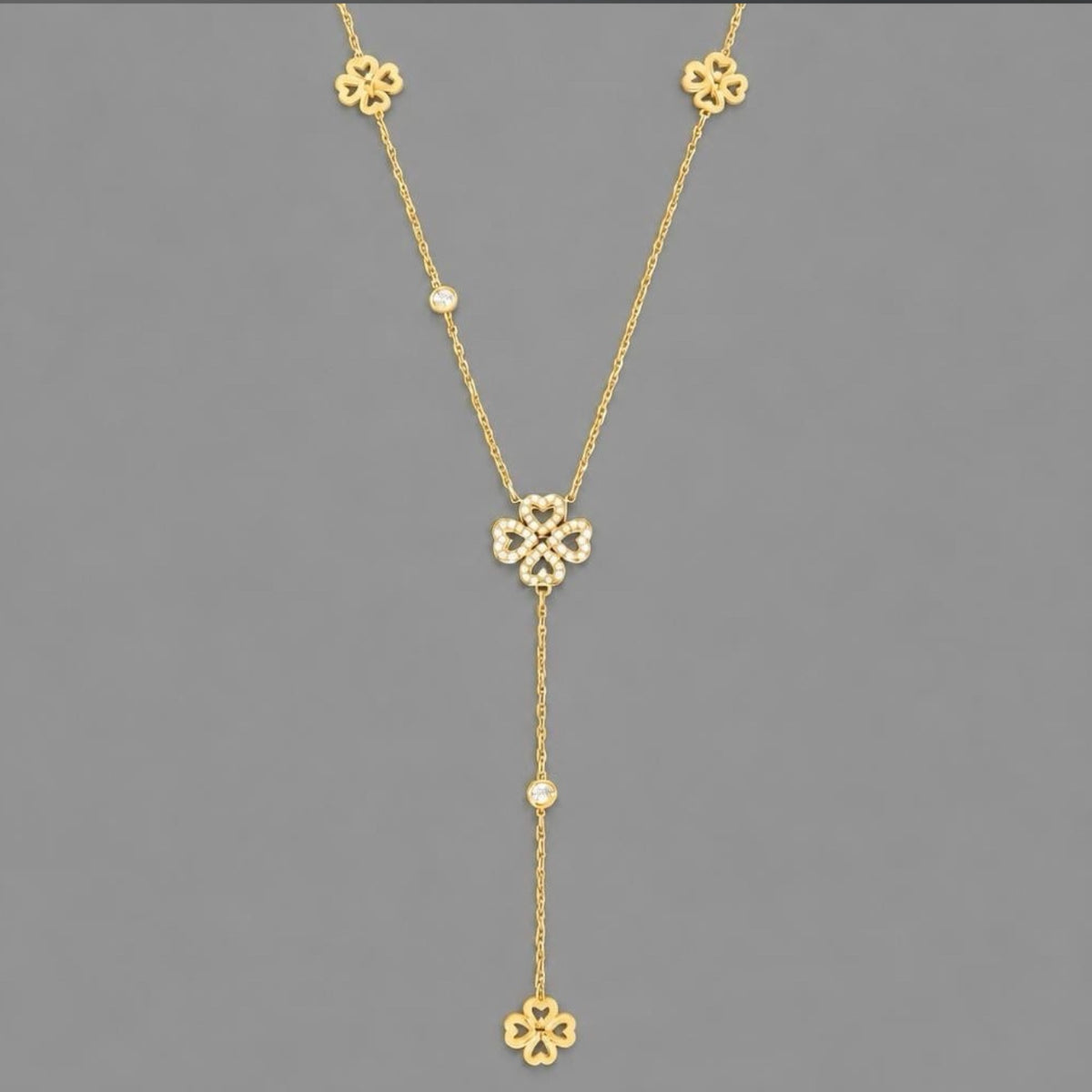 Parure Eternal Luck - acier inoxydable plaqué or