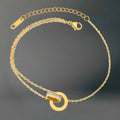 Bracelet 18K - acier inoxydable