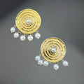 Boucles soléa - acier inoxydable plaqué or
