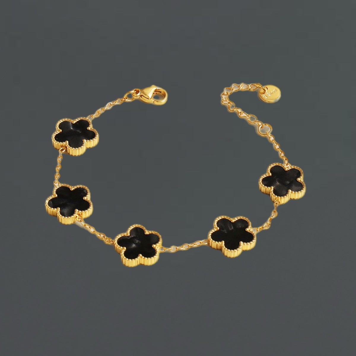 Colliers et bracelets Bloomy - acier inoxydable plaqué or