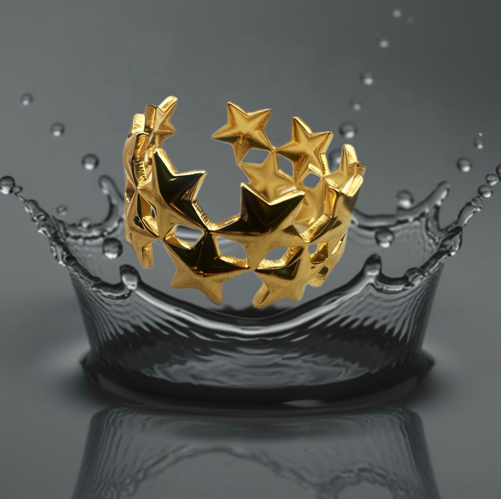 Bague Solar - acier inoxydable