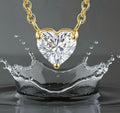 Collier Diamond - acier inoxydable