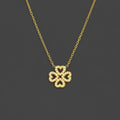 Parure Eternal Luck - acier inoxydable plaqué or