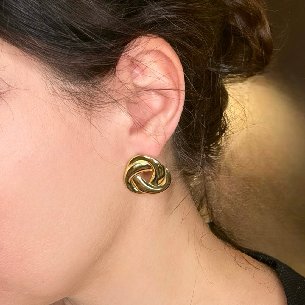 Boucles Eternity - acier inoxydable
