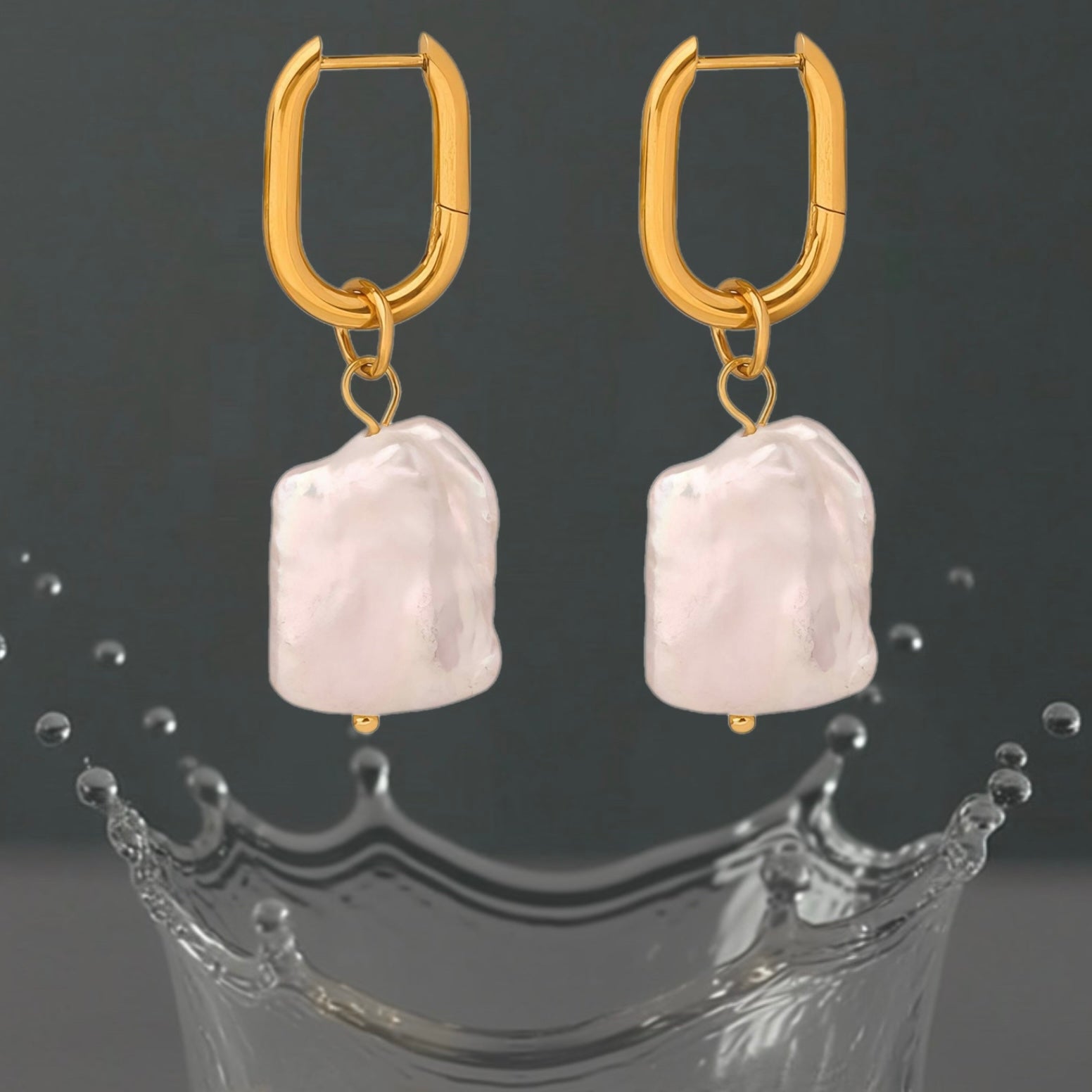 Boucles Perfect Pearl - acier inoxydable