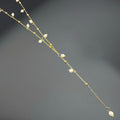 Collier Perla - acier inoxydable plaqué or