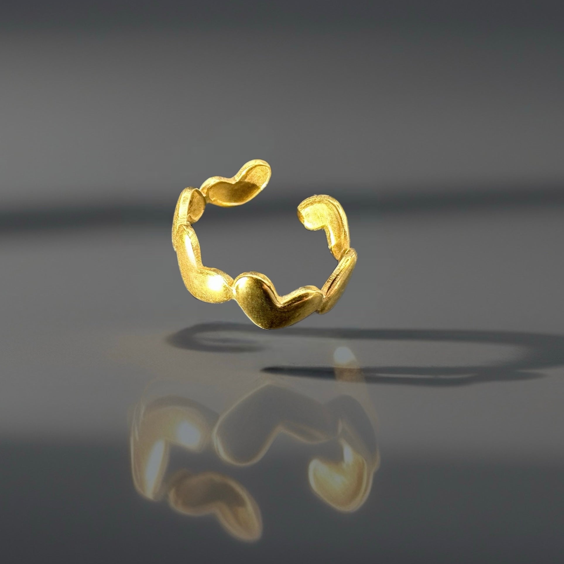 Bague Amora - acier inoxydable