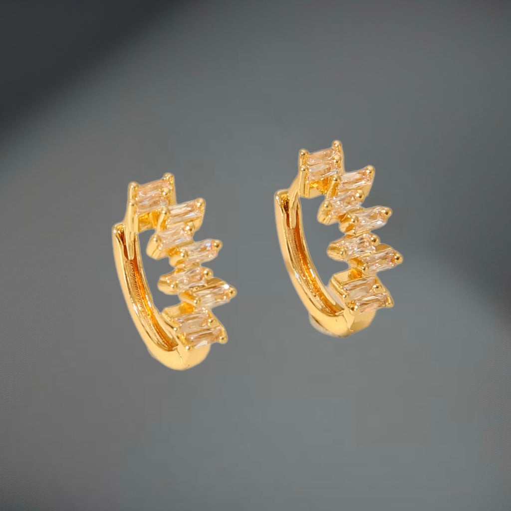 Boucles Eloise - acier inoxydable plaqué or