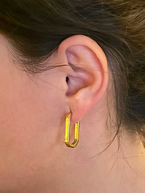 Boucles Auréa - acier inoxydable