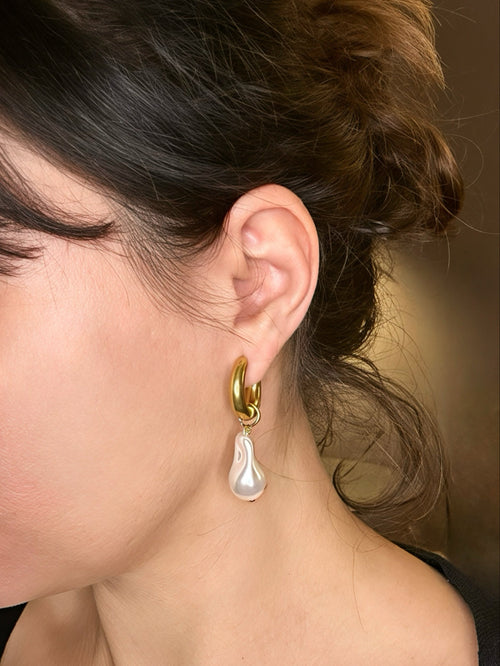 Boucles  Blue Lagoon - acier inoxydable