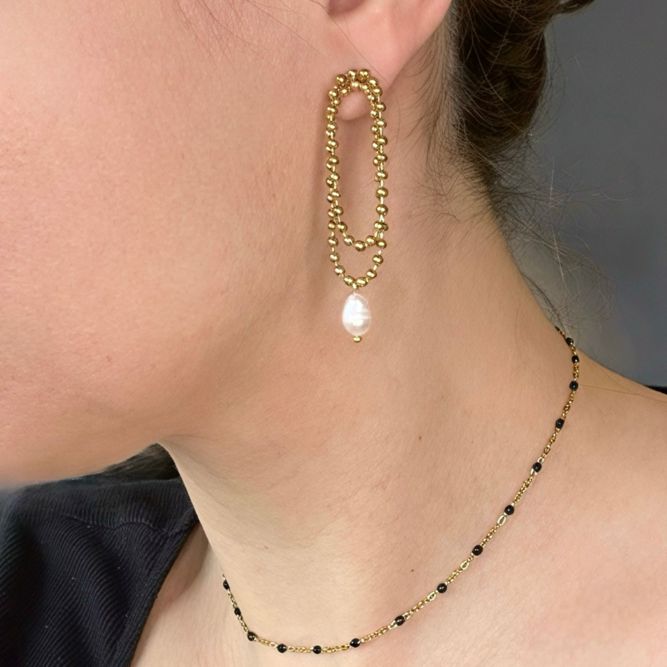 Pearl Blossom - acier inoxydable