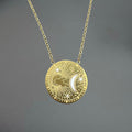 Collier Orion - acier inoxydable plaqué or