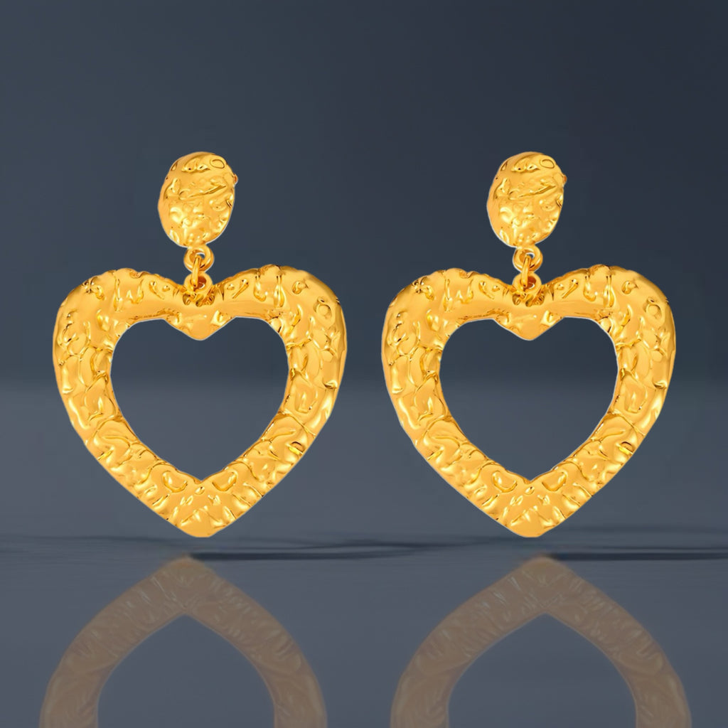 Boucles True Heart - acier inoxydable