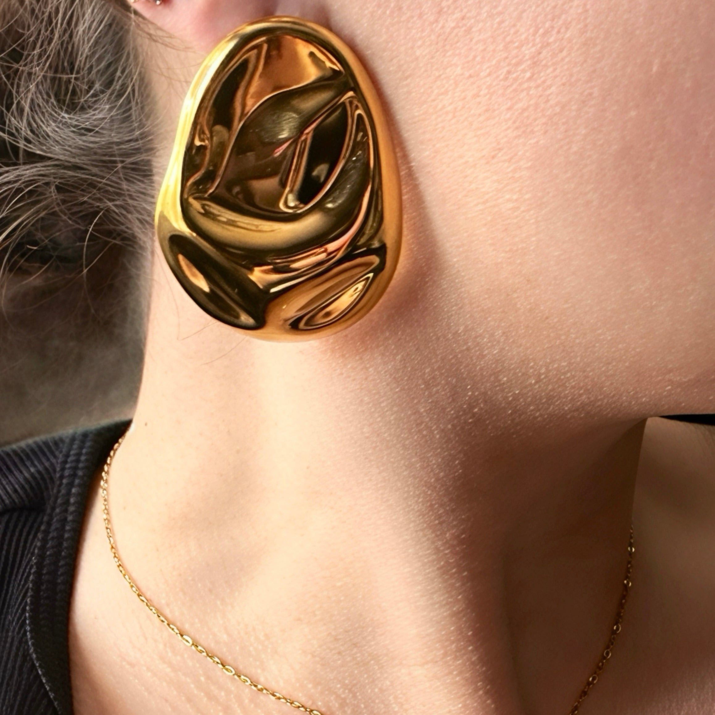 Boucles Solara - acier inoxydable