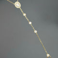 Chaine de main Victoria - acier inoxydable plaqué or