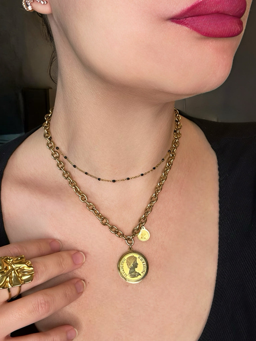 Collier Elisabeth - acier inoxydable